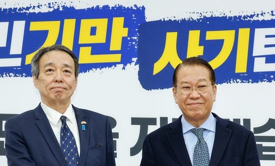 권영세 비대위원장, 미즈시마 고이치 日 대사 접견